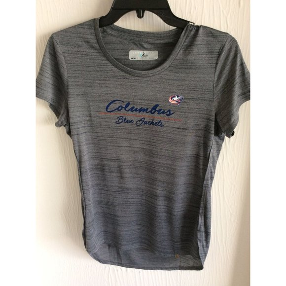 NWT Columbus Blue Jackets, Womens Tee Shirt, Size M, Levelwear Brand - Picture 2 of 9
